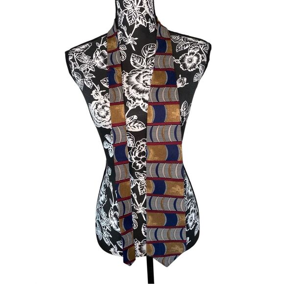 Conte di Milano Imported Silk Tie Professional Career Office Workwear Business - Picture 1 of 7